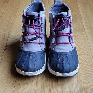 Sorel Kids Shoes - Gray and Pink